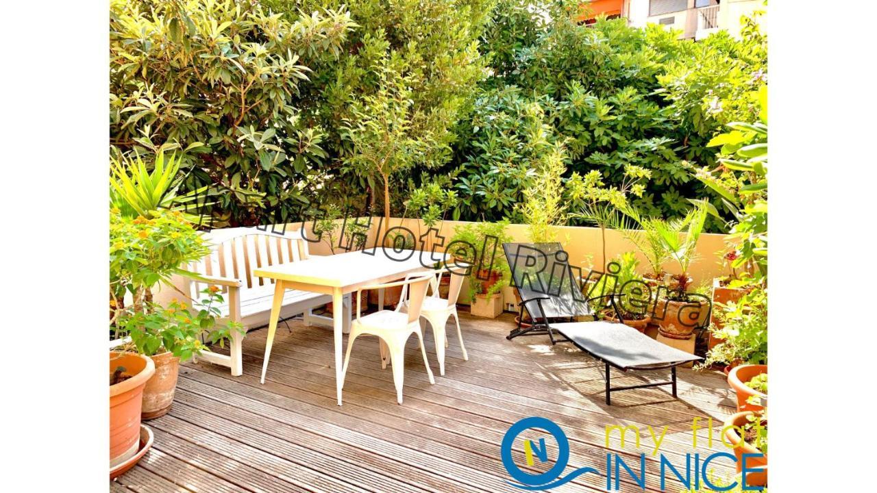 Aparthotel Riviera - Grimaldi Coeur De Ville - Large Studio Ac With Bigger South Terrace - Hyper Centre - Terrasse Esprit Nice Buitenkant foto