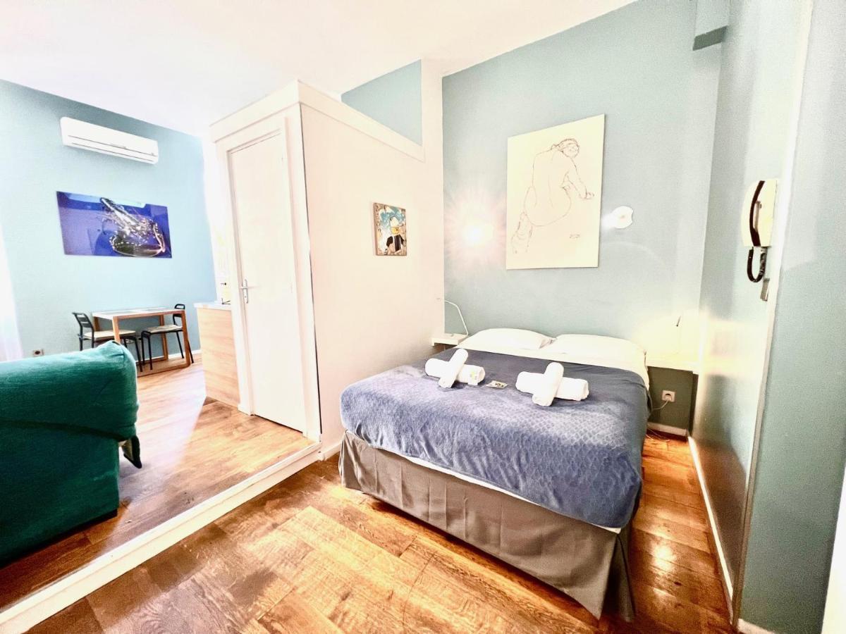 Aparthotel Riviera - Grimaldi Coeur De Ville - Large Studio Ac With Bigger South Terrace - Hyper Centre - Terrasse Esprit Nice Buitenkant foto