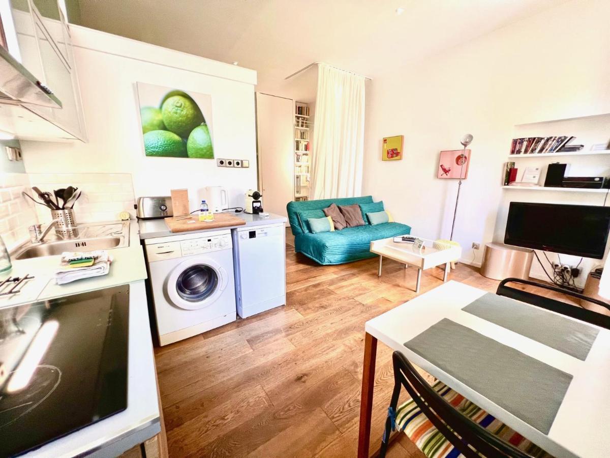 Aparthotel Riviera - Grimaldi Coeur De Ville - Large Studio Ac With Bigger South Terrace - Hyper Centre - Terrasse Esprit Nice Buitenkant foto