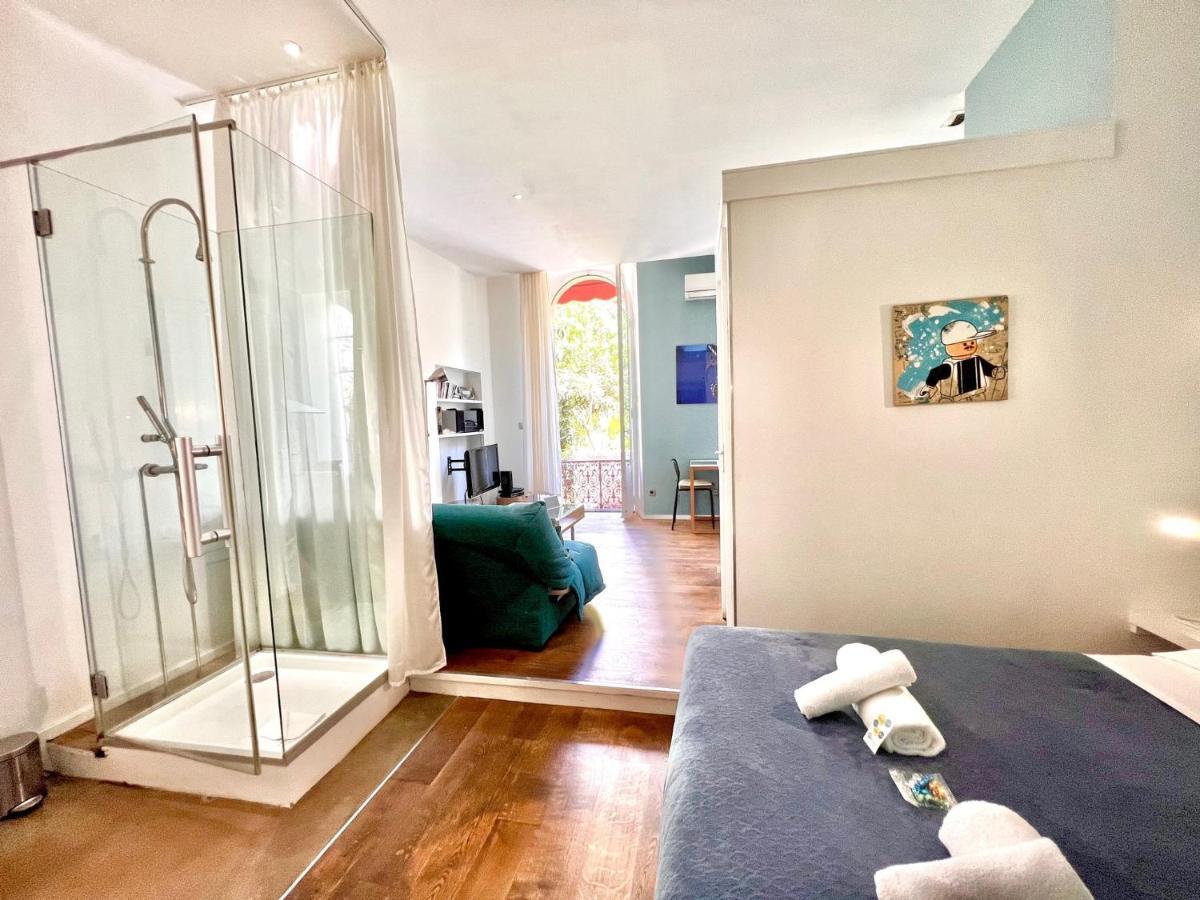 Aparthotel Riviera - Grimaldi Coeur De Ville - Large Studio Ac With Bigger South Terrace - Hyper Centre - Terrasse Esprit Nice Buitenkant foto